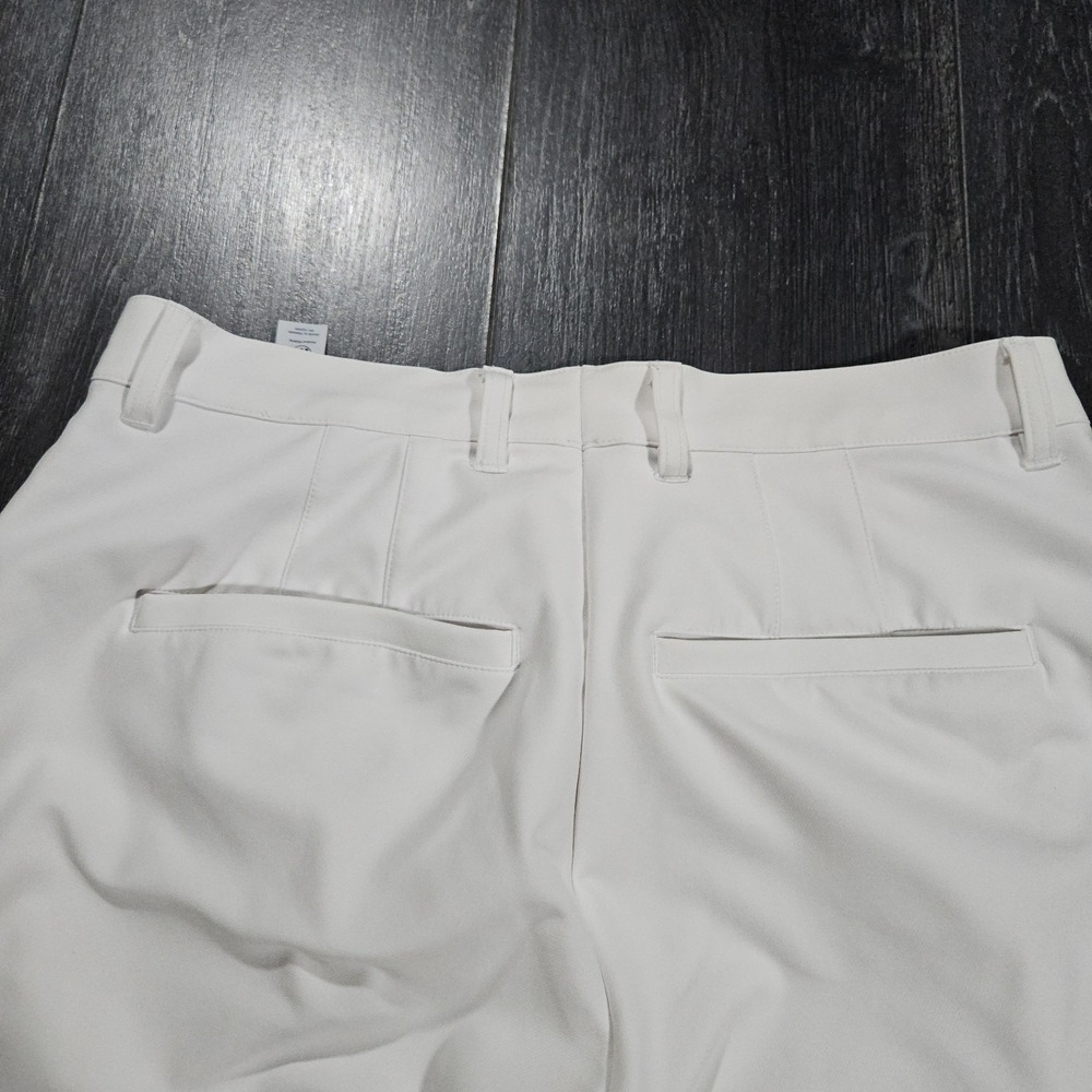 State & Liberty Tech Pant Men 32x26 White Stretch Performance Athletic Fit - Picture 7 of 10